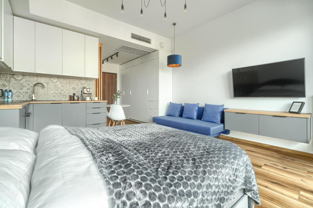 Apartament Hanza Tower VII - Unique Apartments شتشيتسين المظهر الخارجي الصورة
